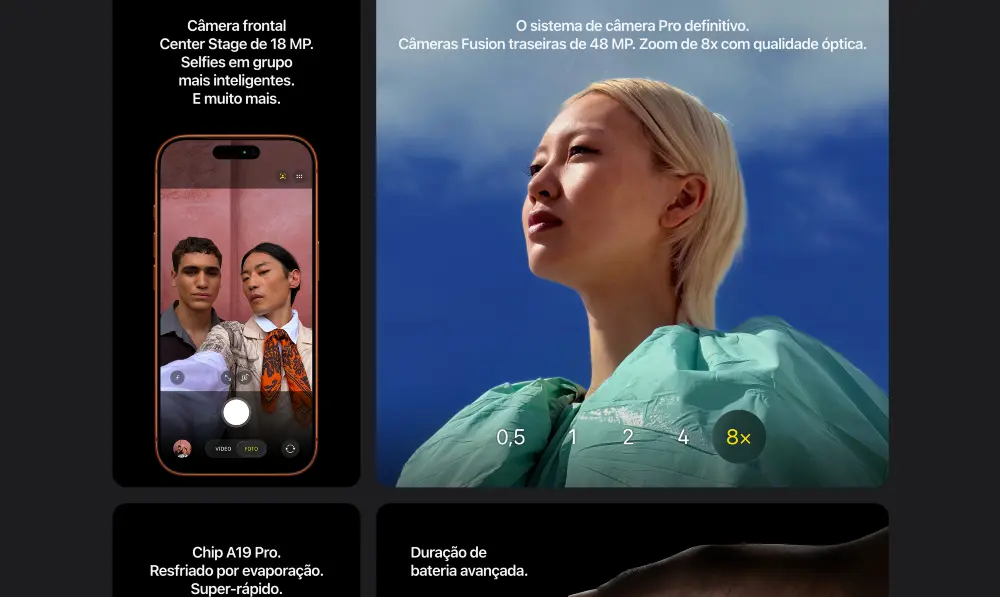 Detalhe do iPhone 17 Pro Max 3